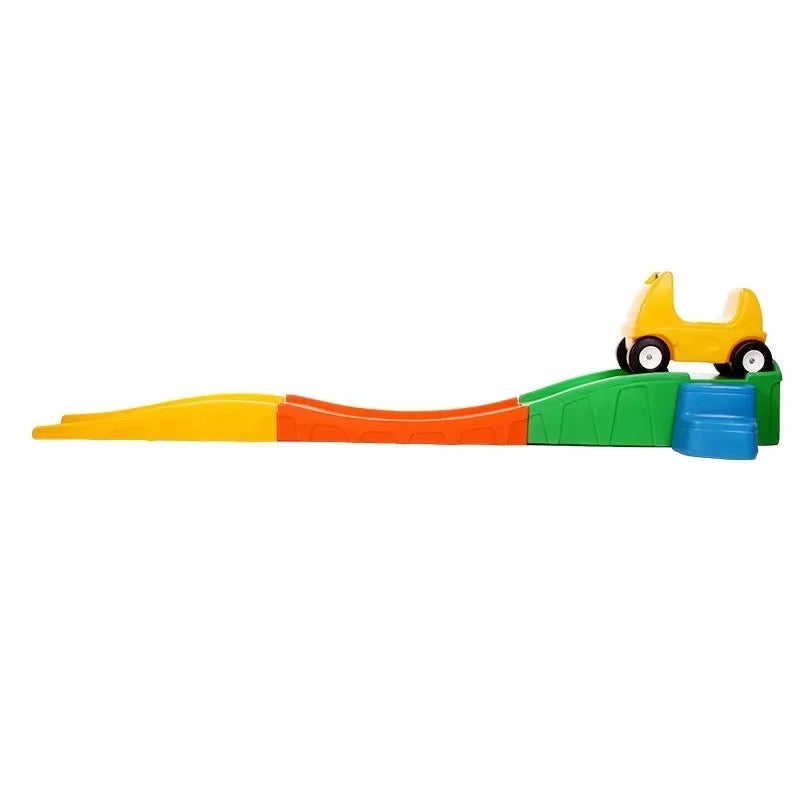 Up & Down Roller Coaster Toy Roller Coaster Anniversary Edition | Children's roller coaster with ride-on car | 3 meter roller coaster for children